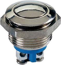 Produktbild Velleman Round Stainless Steel Push Button Spst 1No
