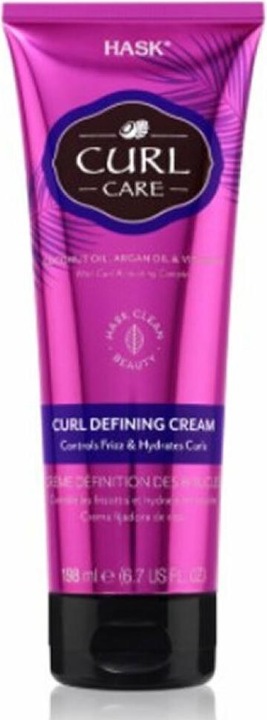 Image du produit Hask CURL CARE crème de définition des boucles 198 ml (Pâte capillaire, 198 ml)