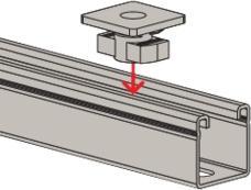 Actual product image Fischer Sliding nut FCN Clix M M8 fvz (M8)