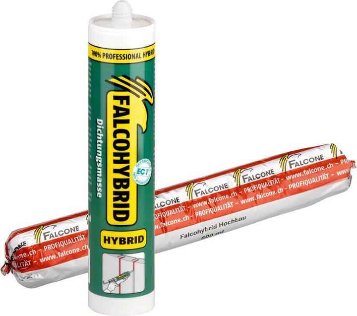 Actual product image Falcone Hybrid-polymer sealing compound Falcohybrid (White, 290 ml)