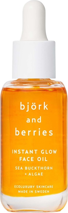 Produktbild Björk & Berries Instant Glow Face Oil Sea Buckthorn + Algae (30 ml)
