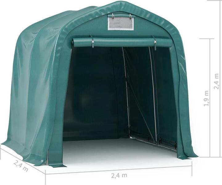 Produktbild vidaXL Garagenzelt (240 cm, 240 cm)