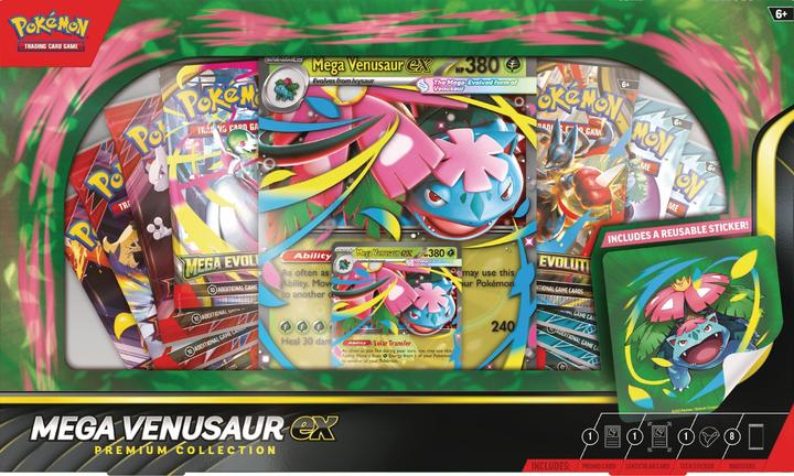 Produktbild Pokémon P-EN Mega Venusaur ex Premium Collection (Englisch, Box Set & Collection)