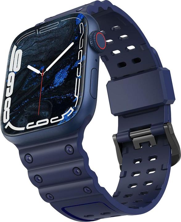 Actual product image Hurtel Strap Triple Protection strap for Apple Watch SE, 8, 7, 6, 5, 4, 3, 2, 1 (41, 40, 38 mm) bracelet na (38 mm, 40 mm, 41 mm, TPU)