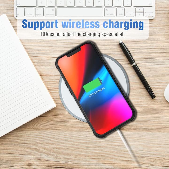 Actual product image König Design Case Mobile Protection for Apple iPhone 13 Pro Max Case Cover Case Bumper Red (Apple iPhone 13 Pro Max)