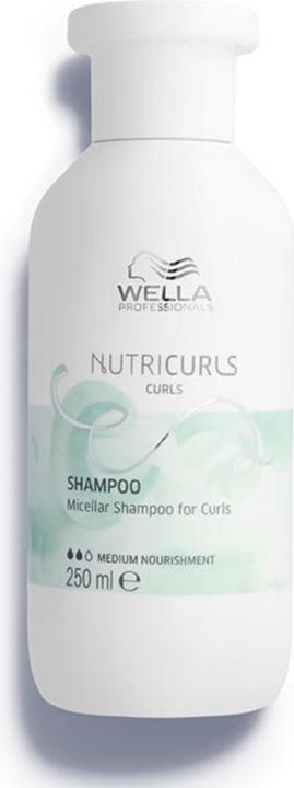 Wella Nutricurls Micellar Shampoo (250 ml, Flüssiges Shampoo)