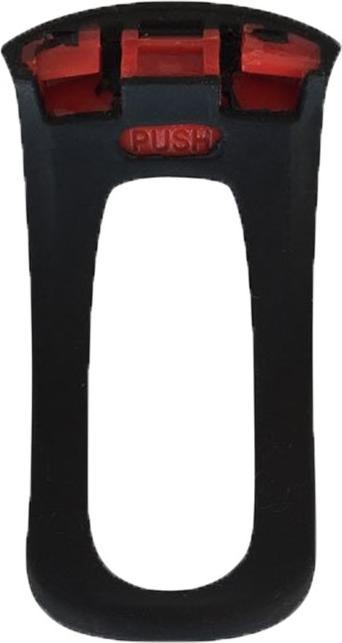 knog. Cinghia da strada Blinder, lunga, nera