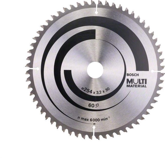 Image du produit Bosch Professional Zubehör Lame de scie circulaire PRO Multi Material, 254 x 3,2 x 30 mm