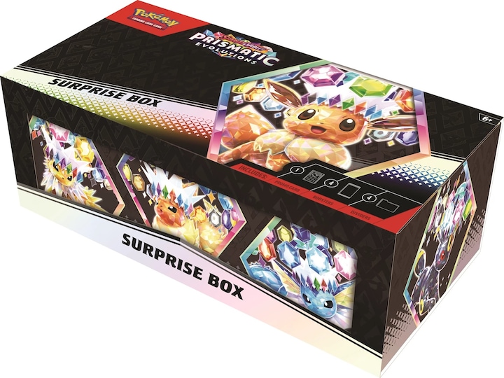 Actual product image Pokémon Prismatic Evolutions (German, Box Set & Collection)