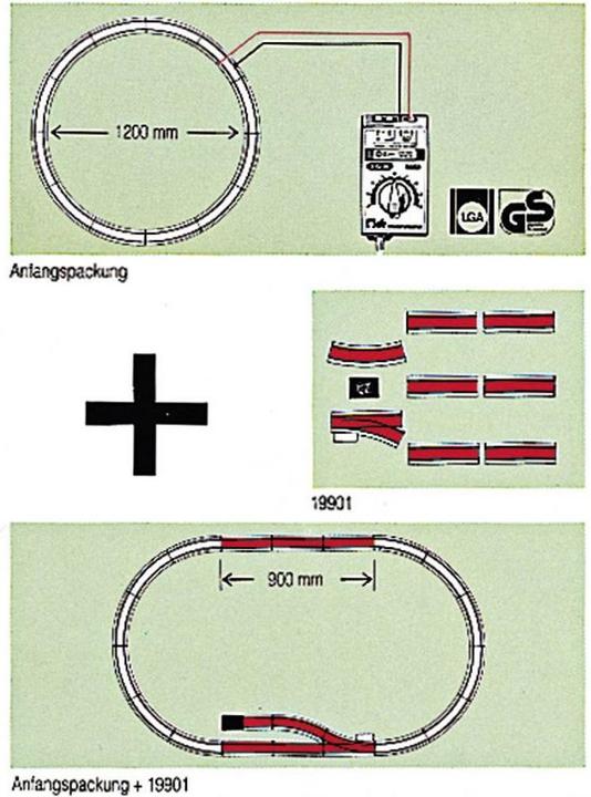 Produktbild LGB G Gleis 19901 Ergänzungs-Set (Spur G)