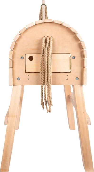 Actual product image small foot Wooden horse