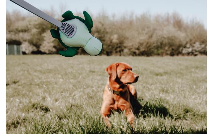 Actual product image Hunter Toy Flingerz Splash Turtle - (401673969524) (Retrieval, Dog chew toy)