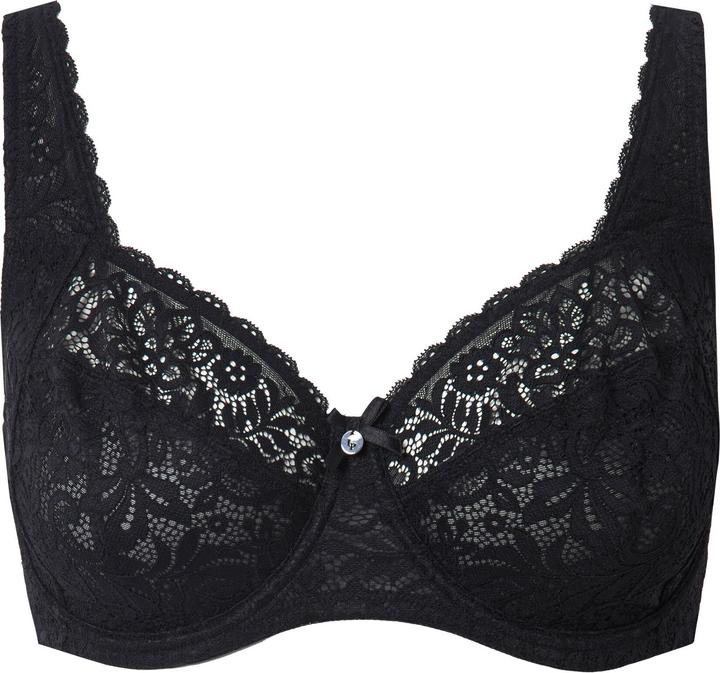 Produktbild Ulla Popken Bügel-BH, Blütenspitze, Vollspitze, Cup C - E (105 G)