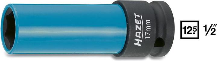 Image du produit HAZET Douille à chocs ∙ 6 pans 903SLG-17 ∙ Carré creux 12,5 mm (1/2 pouce) ∙ Profil Traction à 6 pa… (17 mm)