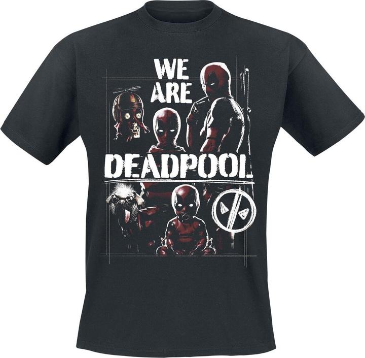 Immagine prodotto Difuzed Deadpool - We Are Deadpool - Maglietta a maniche corte da uomo - XL (XL)