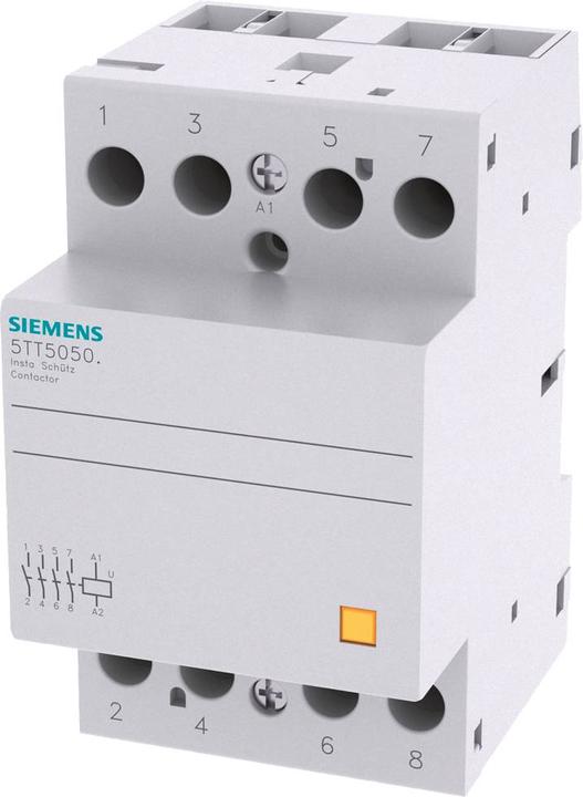 Produktbild Siemens SIEM 5TT5850-2 INSTA SchÃ¼tz mit 4 SchlieÃern fÃ¼r AC230, 400V
