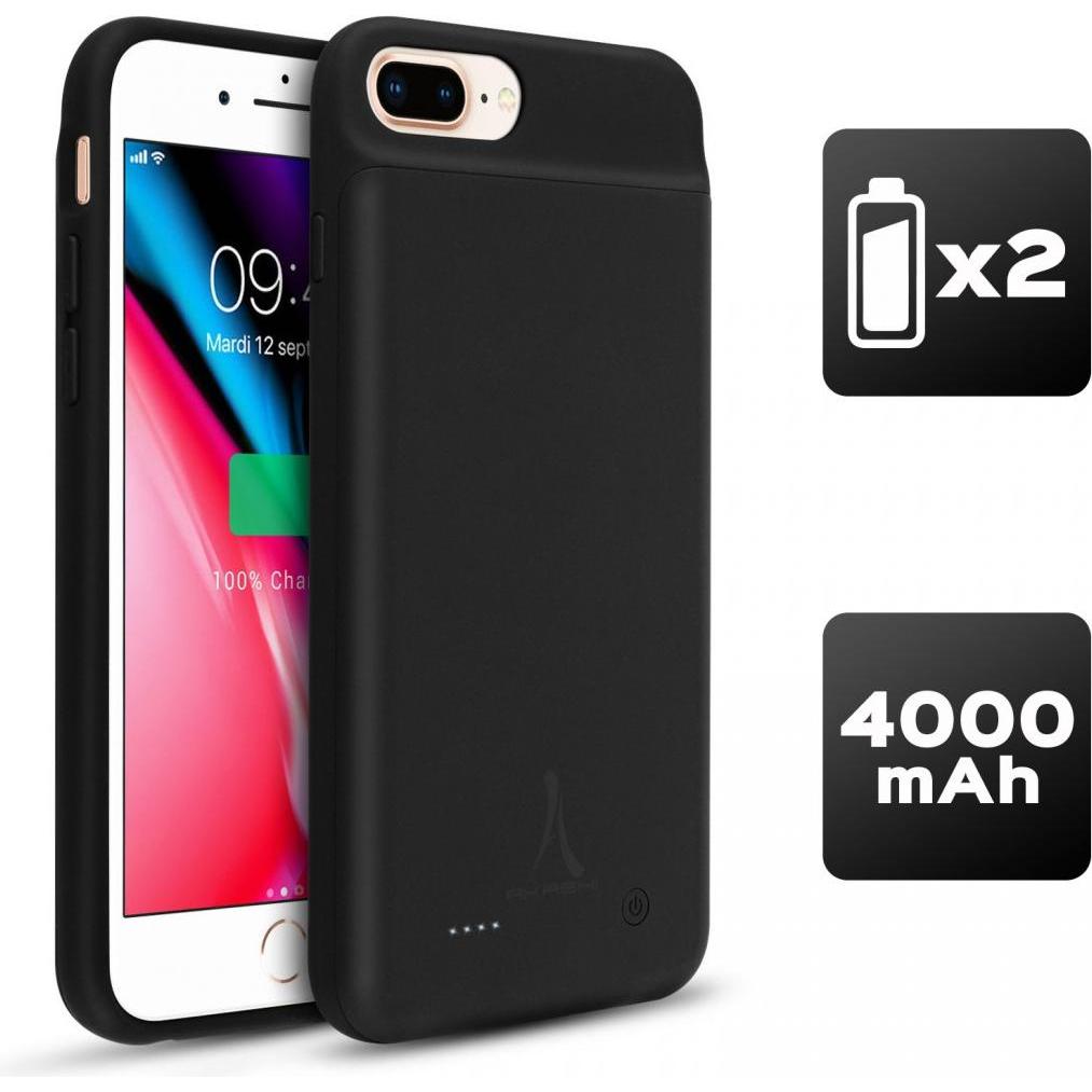 Akashi Charge Series (Apple iPhone 8), Smartphone Hülle, Schwarz