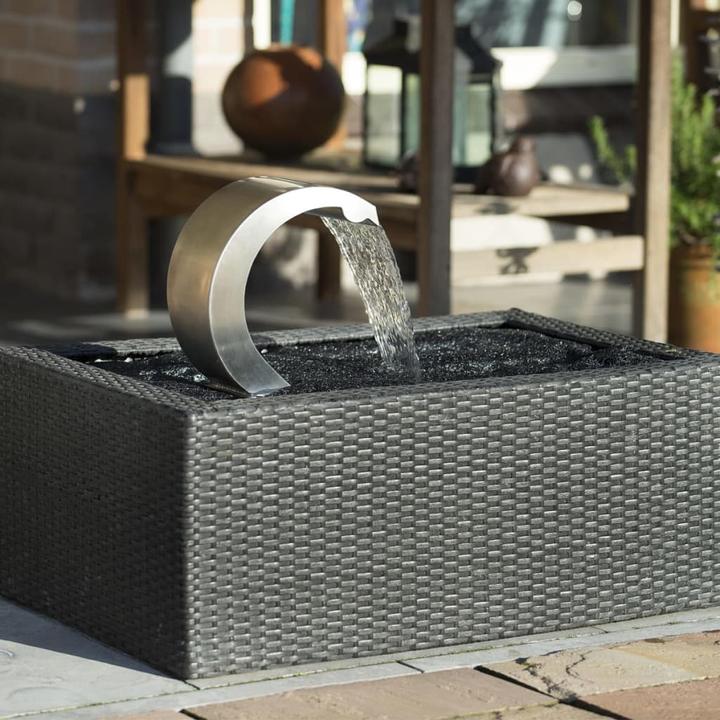 Produktbild Neogard Wasserfall INOX LED warmweiss