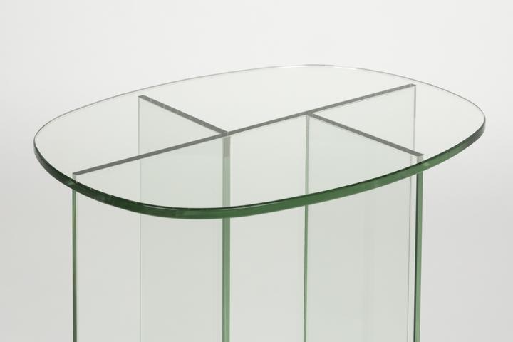 Image du produit Zuiver Side Table Linea Transparant