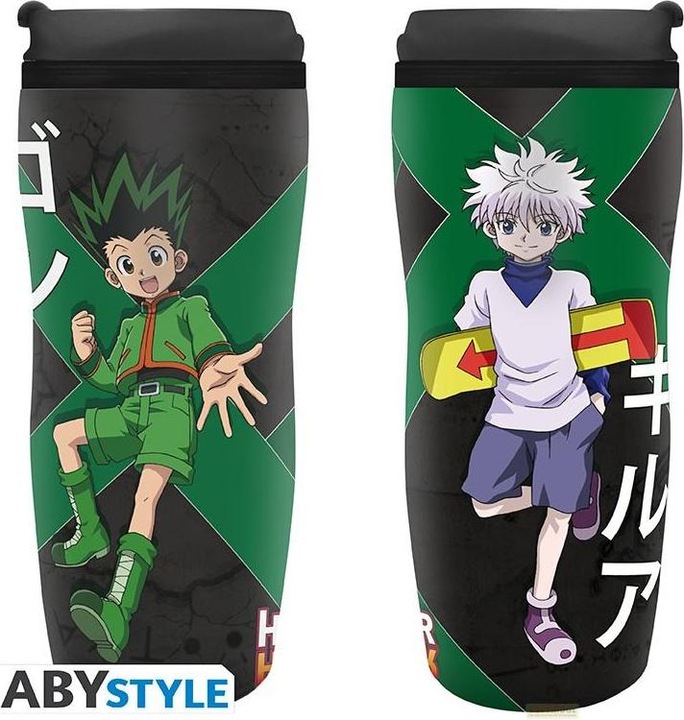 Actual product image ABYstyle Travel Mug 355ml Hunter X Hunter : Gon & Killua