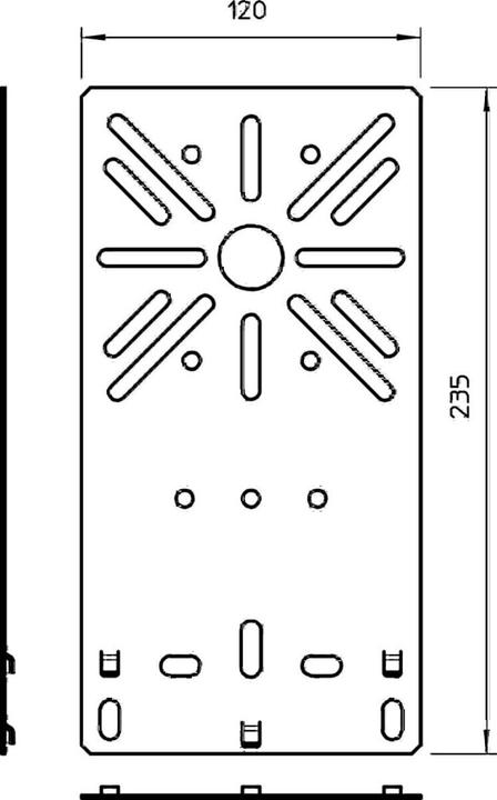 Produktbild OBO Bettermann Montageplatte