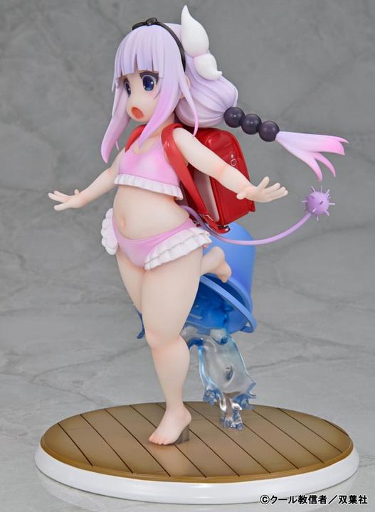 Actual product image Kaitendoh Mishiranu Joshikousei ni Kankinsareta Mangaka no Hanashi PVC Statue 1/6 Kanna Kamui Swimsuit In the