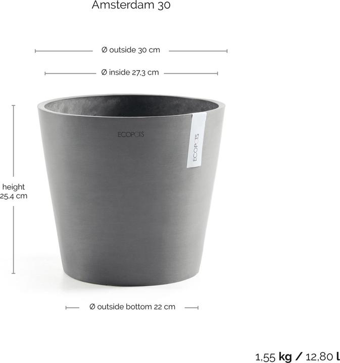 Produktbild Ecopots Amsterdam (30 cm)