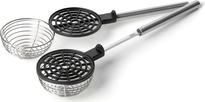 Actual product image Stöckli Fondue strainer with lid (x2)