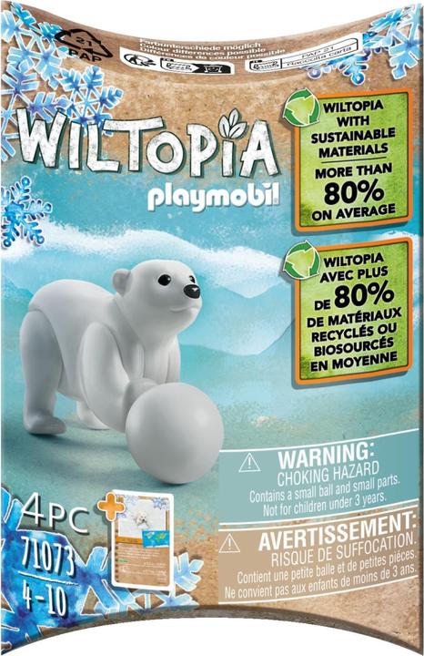 Produktbild Playmobil Junger Eisbär (71073, Playmobil Wiltopia)