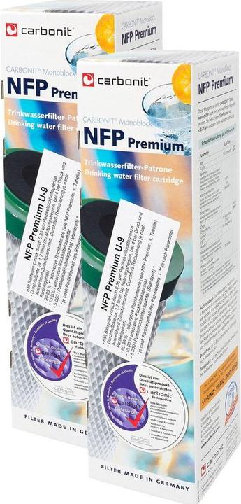 Produktbild Carbonit 2 x Wasserfilter NFP Premium U-9