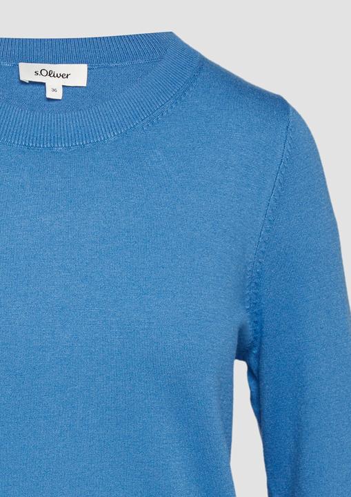 Produktbild S.Oliver Strickpullover Strickpullover aus Viskosemix (48)