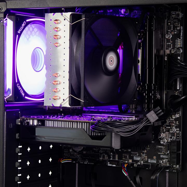 Actual product image Captiva I68-033 (Intel Core i5-10400F, 16 GB, 1000 GB, GeForce RTX 3060)