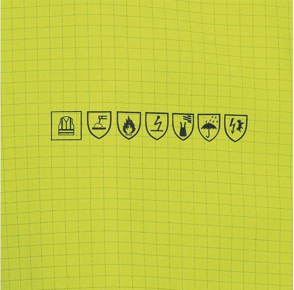 Actual product image Elysee Multinorm Parka Toivo Size L yellow/navy (L)