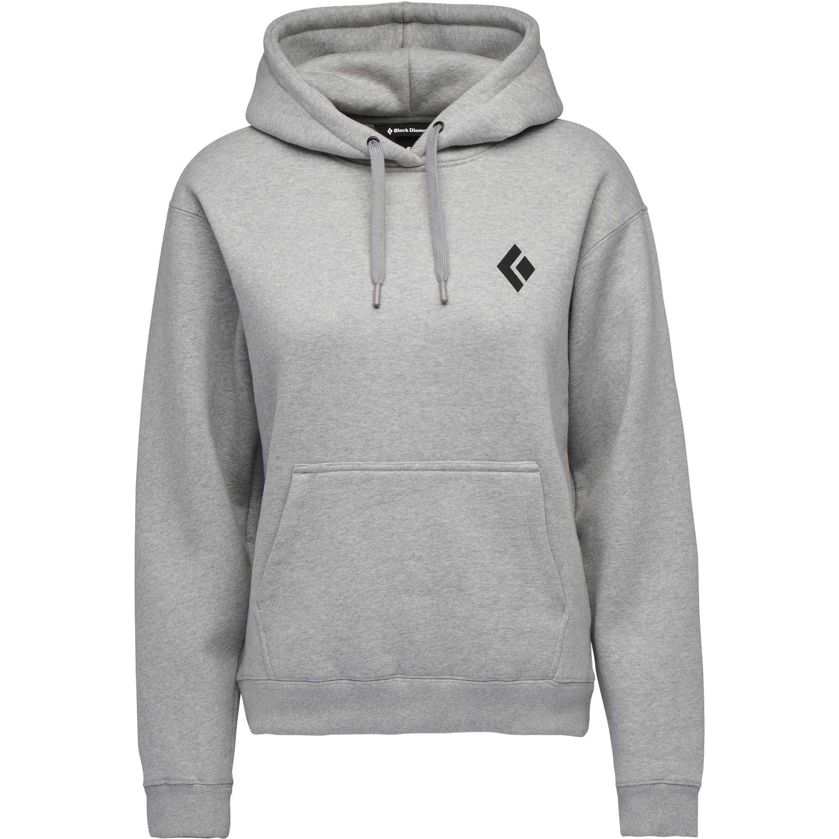 Black Diamond, Damen, Pullover, Equipment For Alpinists Pullover Hoody, Grau, (S)