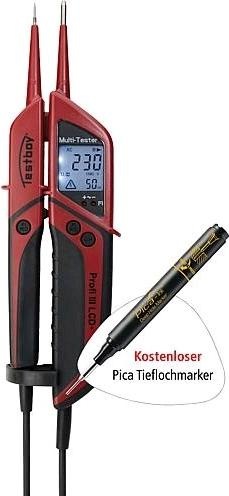 Immagine prodotto Testboy Tester di tensione bipolare Pr (CAT IV 1000V)