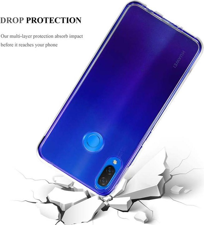 Produktbild Cadorabo TPU Ultra Slim AIR Cover (Huawei P Smart+)