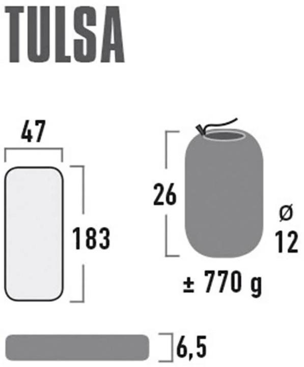 Produktbild High Peak Tulsa Leichtgewicht-Matratze 183x47x6,5cm