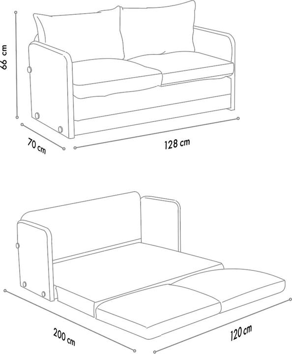 Produktbild Atelier del Sofa Sfaga (2-Sitzer)