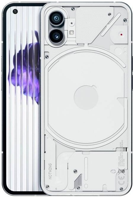 Nothing Phone (1) (8GB) (256 GB, White, 6.55", Dual SIM, 50 Mpx, 5G)
