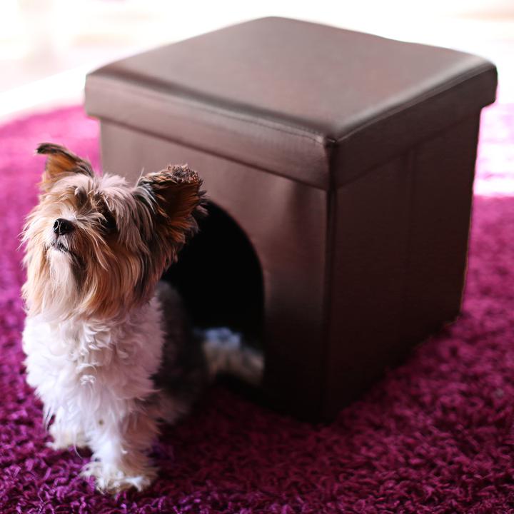 Produktbild Relaxdays Hundebox Sitzhocker