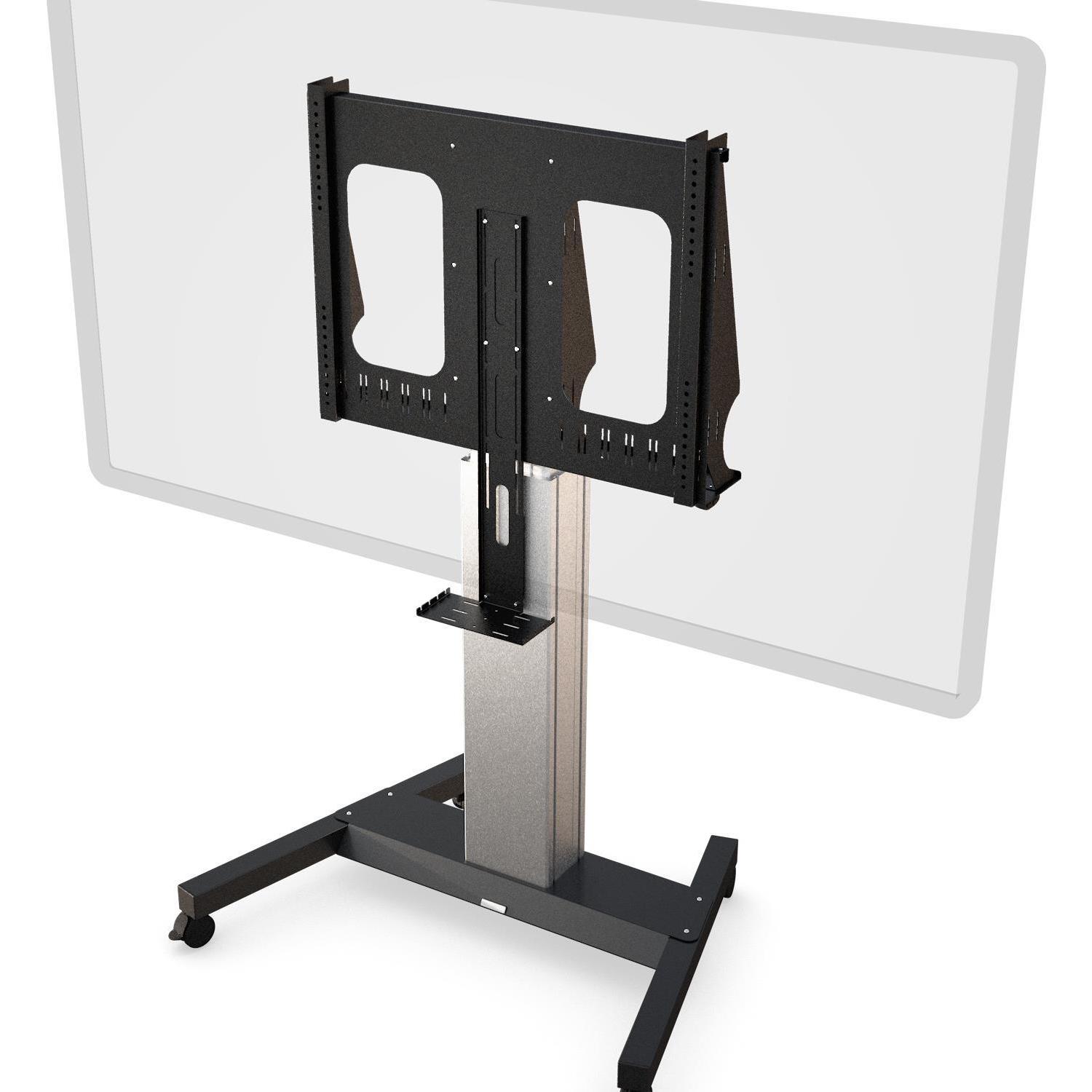 Thumbnail - Kindermann Befestigungskit (Klammer, Regal) für Kamera, Monitor Halterung, Schwarz