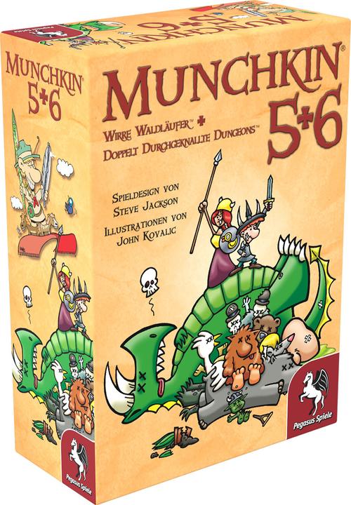 Produktbild Pegasus Munchkin 5+6+6.5 (Deutsch, 3 - 6 Spieler)