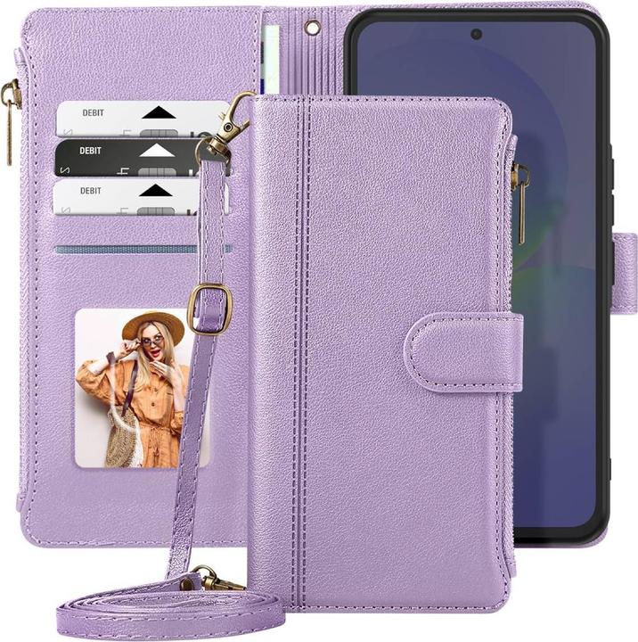 Produktbild Avizar Galaxy A36 Klappetui mit Zipper (Samsung Galaxy A36)