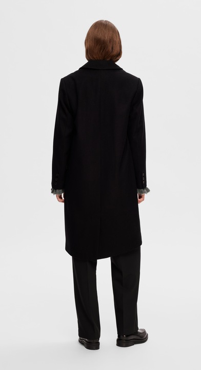 Actual product image Selected Femme Slfnew Alma Wool Coat Noos (44)