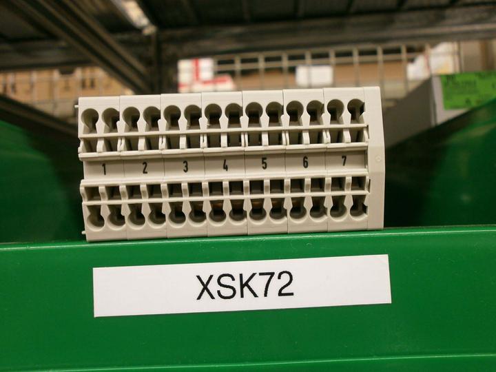 Produktbild ABN XSK72 Steuerleitungsklemme 7pol. m. 4xSteckansch.