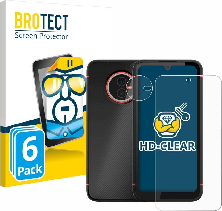 Produktbild BROTECT Schutzfolie Displayschutz Displayschutzfolie Folie Klar Transparent (6 Stück, Gigaset GX4)