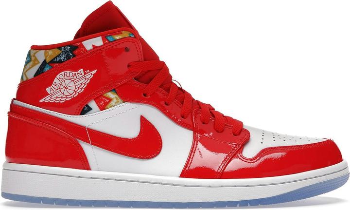 Image du produit Jordan 1 Mid Barcelona Sweater Red Patent (45)