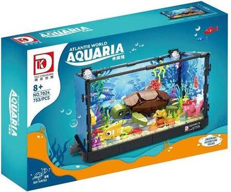 Actual product image Atlantis World Aquarium with turtle
