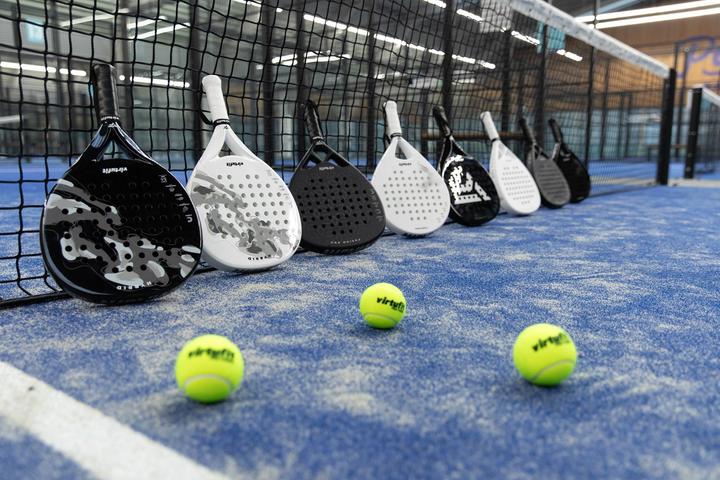 Immagine prodotto Virtufit Racchetta da padel Precision Pro - Nera - Oro