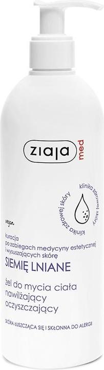 Ziaja Linseed Body Wash - Fragrance-free gentle shower gel (400 ml)